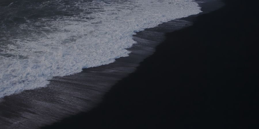 Black Sand Beaches in Hawaii